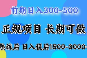 （16722期）日收益500-1000+ 一台电脑在家就能做
